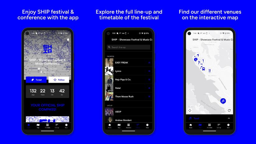 SHIP IN YOUR POCKET: THE OFFICIAL FESTIVAL APP HAS ARRIVED